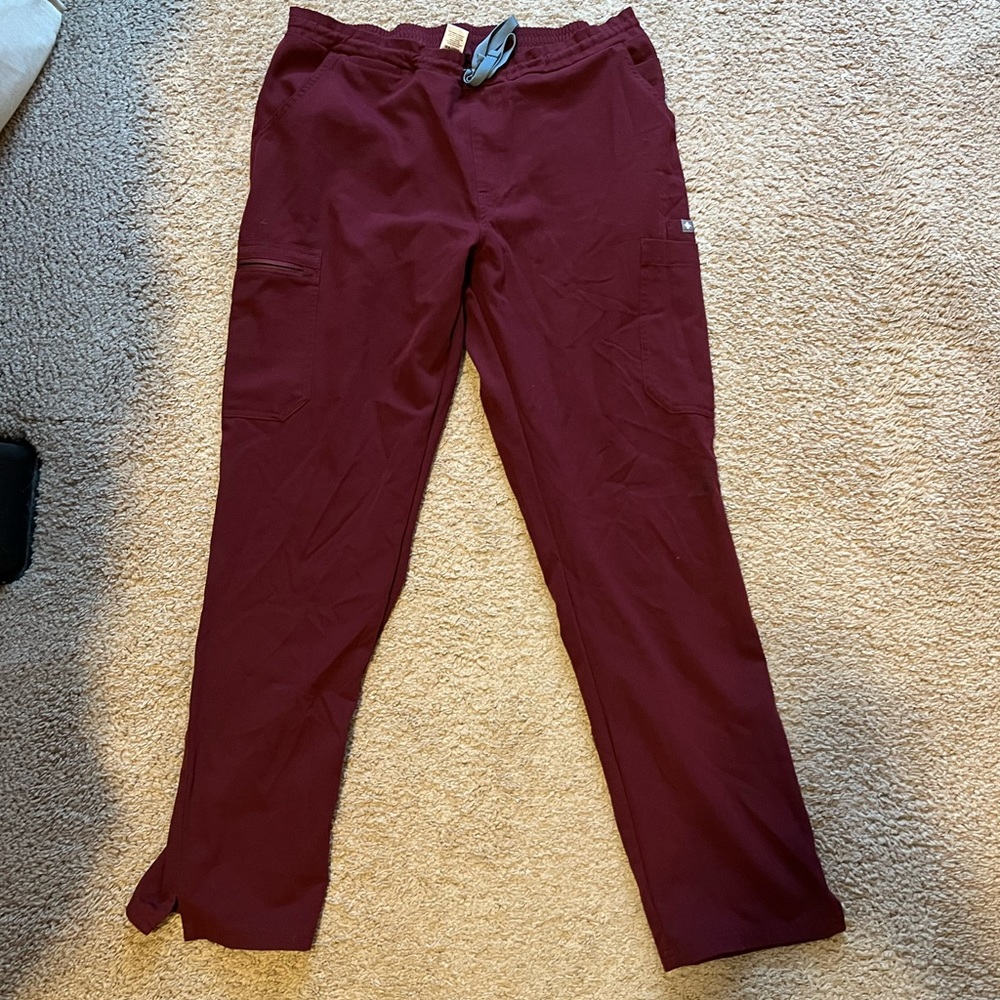 Burgundy Figs Pants